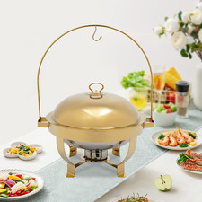 Gold chafing dish buffet set - chafing,