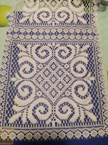 Merletto pizzo quadrato - pizzo,