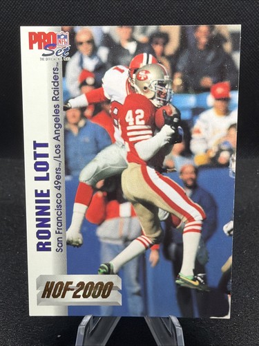 1992 pro set hof - pro, ronnie
