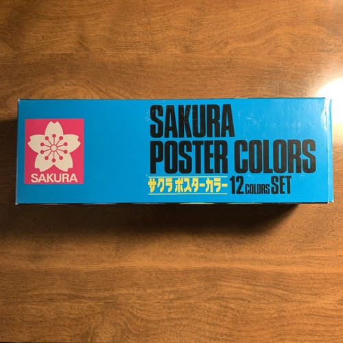 Sakura poster color set - set, pw12
