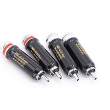 4 Pack Brass WBT-0102 RCA Plug