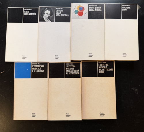 Lotto libri musica - , saggi