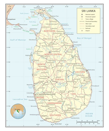 Poster mappa paese città - poster,