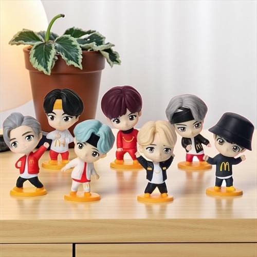 Bts tinytan mcdonald happy - bts,