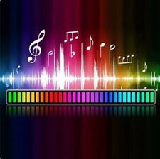 Barra Luminosa 32 Led RGB Colorata USB C Play Music Dance Atmosfera vu meter