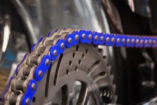 Spezialverstärkte Kette blau