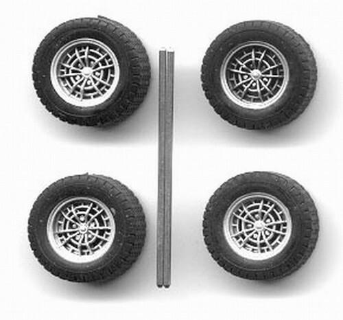 Ruote campagnolo abarth - 1/43,