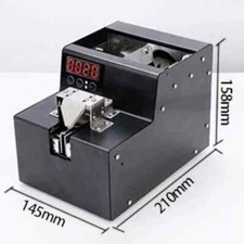 Alimentatore dispensatore a spirale allungamento binario regolabile conteggio completamente automatico