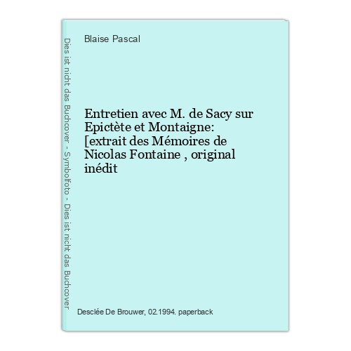 Entretien avec sacy - avec,