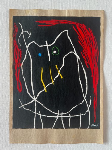 Joan miro disegno carta - disegno,
