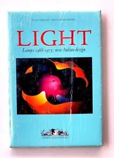 Rare Italian Book 70's Mod Lighting Design Arteluce Kartell Lumenform OOP MINT