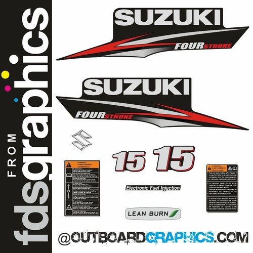 Suzuki df15 decalcomanie - df15, 15
