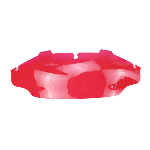 Moto rosso onda - rosso, parabrezza