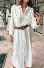 Abito camicia donna Zara nuovo