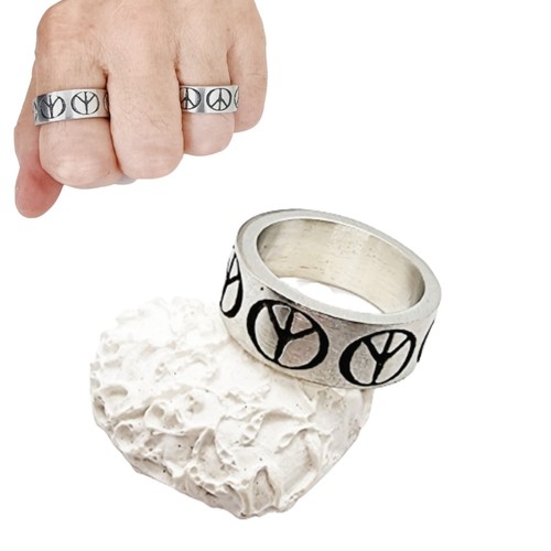 Anello uomo fascia con - a,