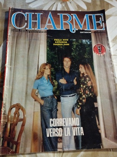 Fotoromanzo lancio charme - lancio,