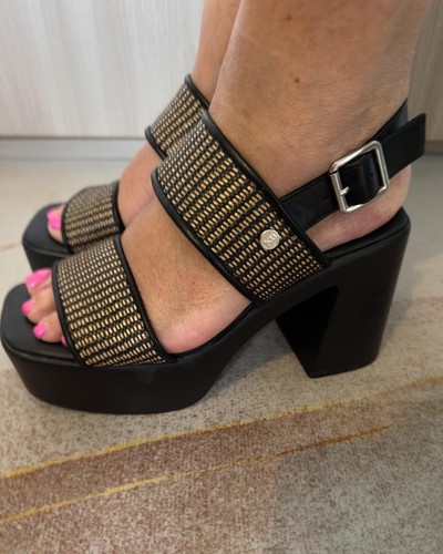 Sandalo donna xti nero - donna,