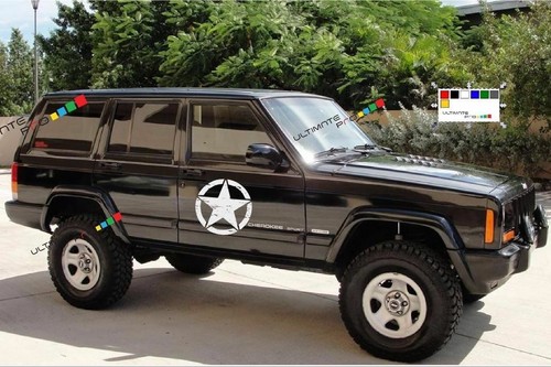 Adesivo stella per jeep - adesivo,