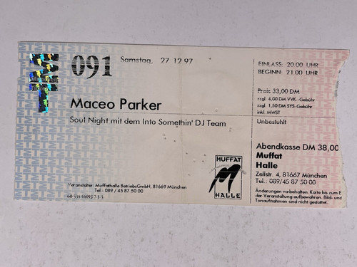 Maceo parker concerto - maceo,