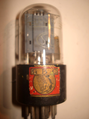 Valvola radio epoca - radio, 6sn7gt