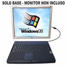 PC Computer Windows 98 FUNZIONANTE Seriale integrata PARALLELA NO schermo 18816