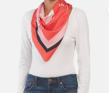 Furla Poppy 100% Silk Scarf