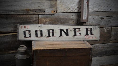 Insegna the corner - the,