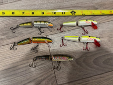5 Rapala snodati 9 cm J9 fuori produzione sanguinamento speciale BCSD rari BTR RT YP belli