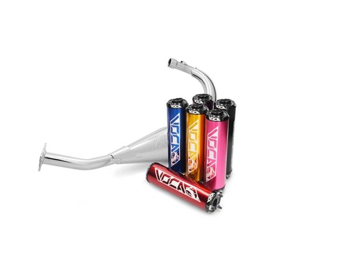 Marmitta voca cromata 70cc - marmitta,