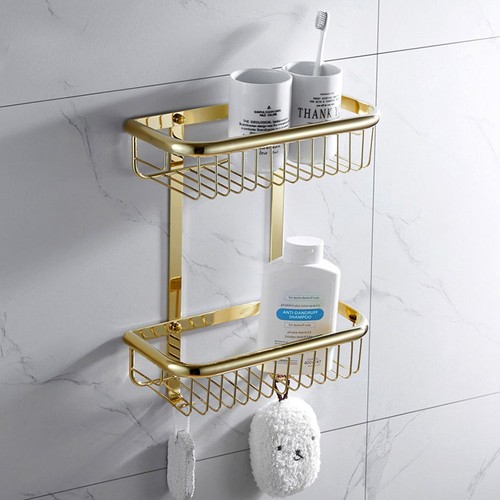 Scaffale bagno lusso oro - , 2
