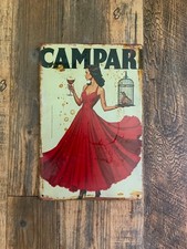 Insegna in metallo Campari 