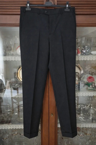 Pantaloni neri conbipel - neri,