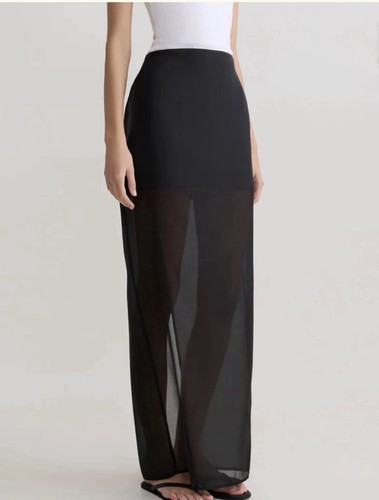 Gonna organza seta - gonna, in