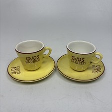 OVOS BARBIERI PADOVA CERAMICHE LAVENO TAZZINE PUBBLICITARIE VINTAGE 1940 #8