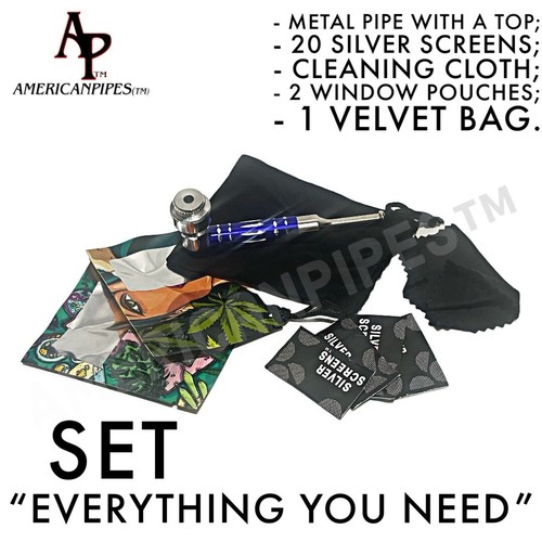 Set pipa metallo per - pipa,