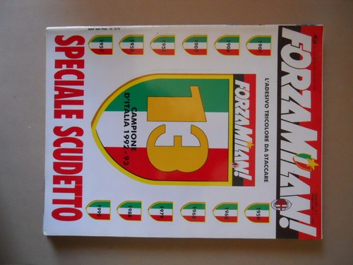 Forza milan 1993 - n°6, numero