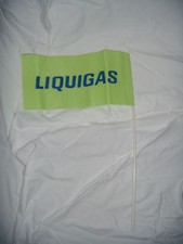 Bandiera tifoso squadra Liquigas Cannondale plastica Giro D'Italia