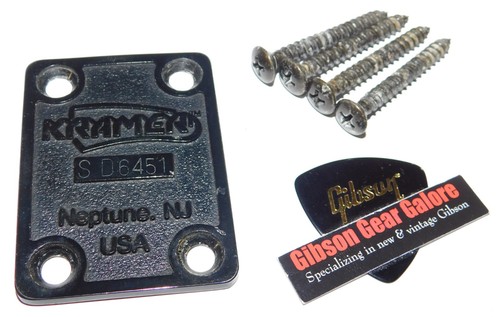 Kramer bass relic neck plate - relic,
