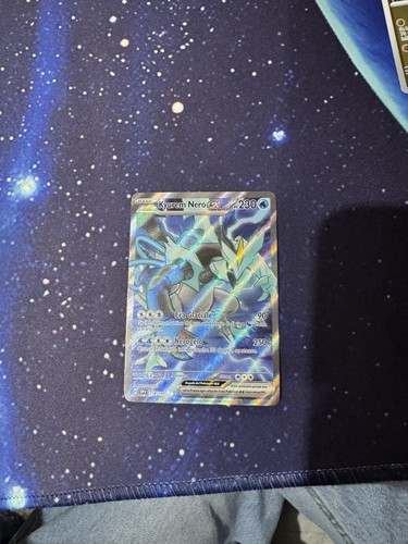 Carta pokemon kyurem nero ex - carta,