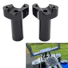 Alza manubrio dritto 3,5" nero