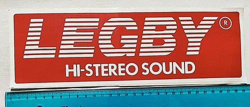 Adesivo legby stereo sound - legby,