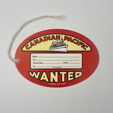 Etichetta bagaglio vintage