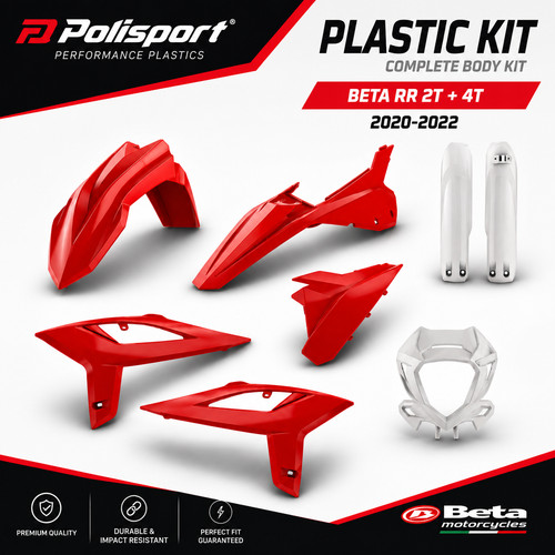 Kit plastica replica oem beta - plastica,