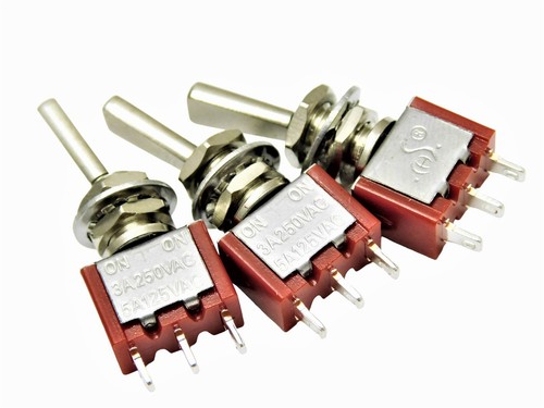 Interruttore mini toggle - mini, on