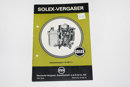 Solex pict 30pict - pict-3, 30pict-3
