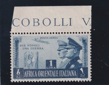 REGNO 1941 FRANCOBOLLO AFRICA