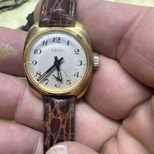 Orologio polso vintage osco - orologio, da