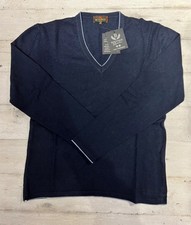 Maglione Pullover Etro Milano 100% Puro Cashmere Uomo Cachemire Kasmir M