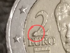 Moneta 2€ 2014 Austria con Eccesso di conio sul 2 EURO dalla facciata nazionale