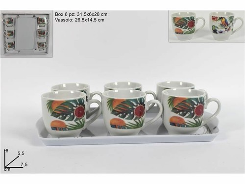 Set tazzine tazze - set, 6